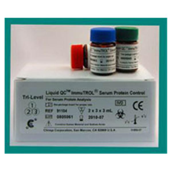 King Diagnostics  Liquid QC ImmuTROL Serum Protein 3 Control 6x3 f/ Anlyz 6/Pk