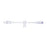 Baxter Healthcare IV Extension Set 14 Preattached Inj St M LL Adptr/Clr 48/Ca