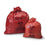 Medegen Medical Products Bag Biohazard 23x23" 7-10gal LLDPE Red/Black 1.5mil Symbol 100/Bx, 4 BX/CA (116BX)