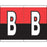 Kardex Compatible Color-Code Label Alphabetical Compatible Series 1 5/8" X 1 1/4" 500/Roll