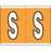 Kardex Compatible Color-Code Label Alphabetical Compatible Series 1 5/8" X 1 1/4" 500/Roll