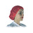 Polygard Bouffant Hair Covers, Red, 24"