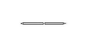 MicroAire Surgical Smooth Double Trocar K-Wire - Smooth Double Trocar K-Wire, 0.028" x 4", Nonsterile - 1600-428NS