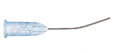 Eagle Labs Lacrimal Cannula - Lacrimal Cannula, Curved, Open End, 23G x 1-1/2" - 161-23