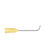 Eagle Labs Subretinal Fluid Cannula (Grizzard) - Grizzard Subretinal Fluid Cannula, Curved, 20G, Silicone Sleeve Extended 6 mm Beyond End, 37 mm Tube - 166-25C