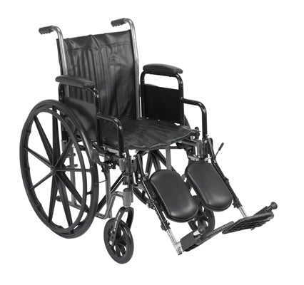 16" Wheelchair with Removable Desk Armrest