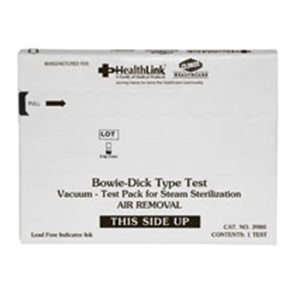 Healthlink Indicator Bowie Dick Steam Test Pack 20/Pk