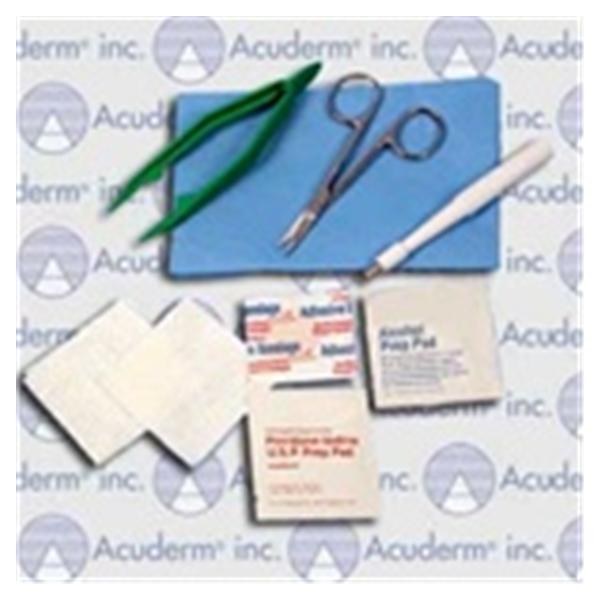 Acuderm Acuderm Kit Biopsy Punch Acu-Punch 4mm W/ Gauze/Scissors/Forceps Strl ...