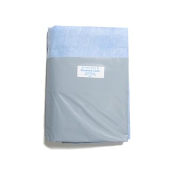 O & M Halyard Cover Overhead Table 85x76" Standard Blue Sterile 14/Ca