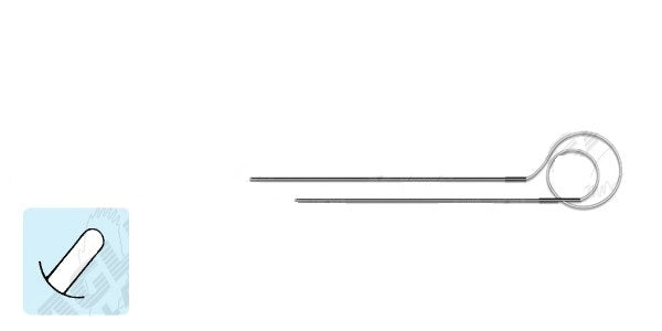 Eagle Labs Lacrimal Intubation Sets - Lacrimal Intubation Set, 12" Flexible Tubing, 23G x 7" Probes - 180-23