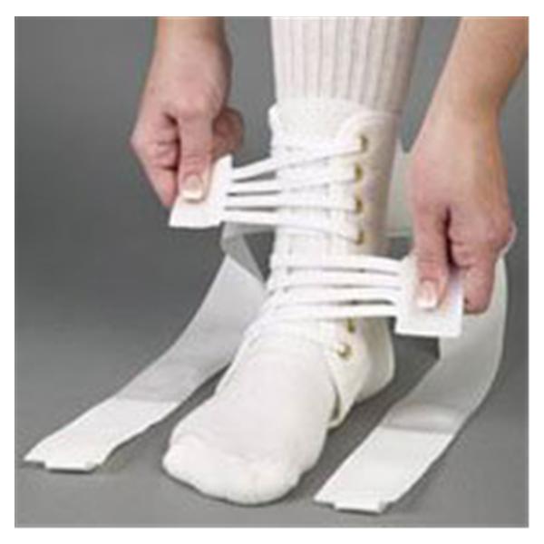 Medical Specialties Brace ASO Speed Lacer Ankle Nylon White Size X-Small Ea