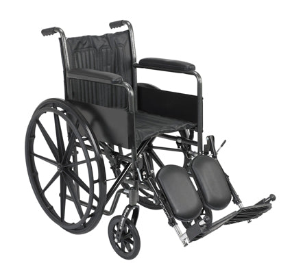 18" Wheelchair with Fixed Arm