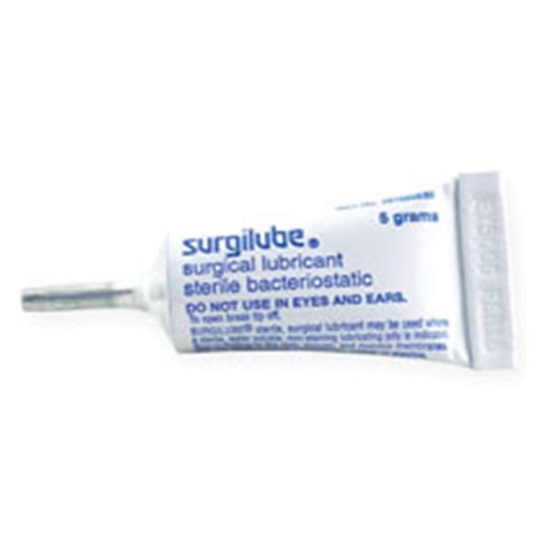 HR Pharmaceuticals  Surgilube Lubricating Jelly Sterile 5gm Screw Cap Tube 48/Bx, 12 BX/CA (281020555)