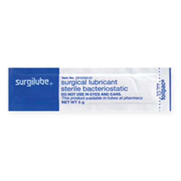 HR Pharmaceuticals  Surgilube Lubricating Jelly Sterile 5gm Foil Packet 144/Bx, 6 BX/CA (281020545)