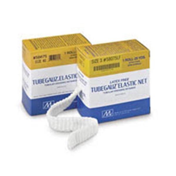 Medical Action Industries Bandage Tubegauz .88"x25yd Gauze Elastic Net Size 3 White Bx