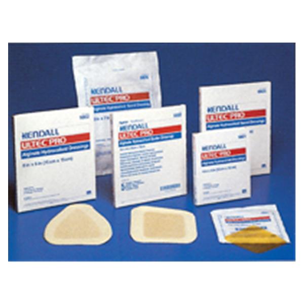 Kendall Sherwd D&G Vet Dressing Ultec Pro Hydrocolloid 4x4" Thin Sterile Absorbent 5/Bx