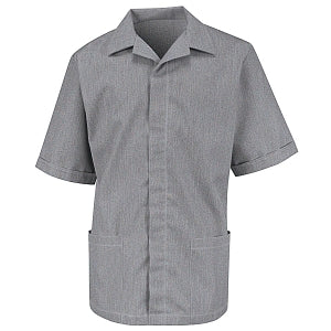 Vf Workwear-Div / Vf Imagewear (W) Pincord Men's Camp Shirt - Men's Pincord Shirt Jacket, Black, Size XS - 1S00BKXS