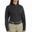 Vf Workwear-Div / Vf Imagewear (W) Ladies Long Sleeve Twill Work Shirts - Women's Long-Sleeve Meridian Performance Twill Shirt, 65% Polyester/35% Cotton, Black, Size 2XL - 1T11BKXXL