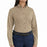 Vf Workwear-Div / Vf Imagewear (W) Ladies Long Sleeve Twill Work Shirts - Women's Long-Sleeve Meridian Performance Twill Shirt, 65% Polyester/35% Cotton, Khaki, Size XL - 1T11KHXL