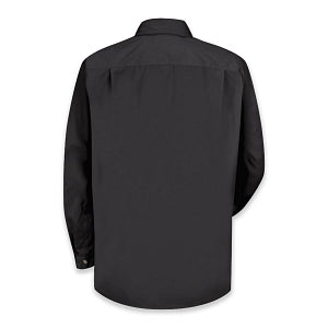 Vf Workwear-Div / Vf Imagewear (W) Men's Twill Long Sleeve Work Shirts - Men's Long Sleeve Work Shirt, Twill, 65% Polyester/35% Cotton, One Pocket, Black, Size M - 1T12BKM