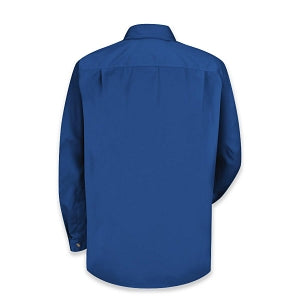 Vf Workwear-Div / Vf Imagewear (W) Men's Twill Long Sleeve Work Shirts - Men's Long Sleeve Work Shirt, Twill, 65% Polyester/35% Cotton, One Pocket, Royal Blue, Size 2XL - 1T12RBXXL