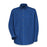 Vf Workwear-Div / Vf Imagewear (W) Men's Twill Long Sleeve Work Shirts - Men's Long Sleeve Work Shirt, Twill, 65% Polyester/35% Cotton, One Pocket, Royal Blue, Size 2XL - 1T12RBXXL