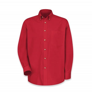 Vf Workwear-Div / Vf Imagewear (W) Men's Twill Long Sleeve Work Shirts - Men's Long Sleeve Work Shirt, Twill, 65% Polyester/35% Cotton, One Pocket, Red, Size 3XL - 1T12RD3XL