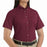 Vf Workwear-Div / Vf Imagewear (W) Ladies Short Sleeve Twill Work Shirts - Women's Shirt-Sleeve Meridian Performance Twill Shirt, 65% Polyester/35% Cotton, Burgundy, Size S - 1T21BUS