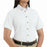 Vf Workwear-Div / Vf Imagewear (W) Ladies Short Sleeve Twill Work Shirts - Women's Shirt-Sleeve Meridian Performance Twill Shirt, 65% Polyester/35% Cotton, White, Size L - 1T21WHL