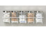 Dukal Tech-Med Counter Tips Sundry Jar Rack - RACK, SUNDRY JAR, COUNTER TIPS, 3 JAR - 4023