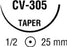 Medtronic Ti-Cron Polyester Sutures - Ti-Cron Suture, Blue, Size 0, 36", Taper Point, CV-305 Needle - 88863256-61