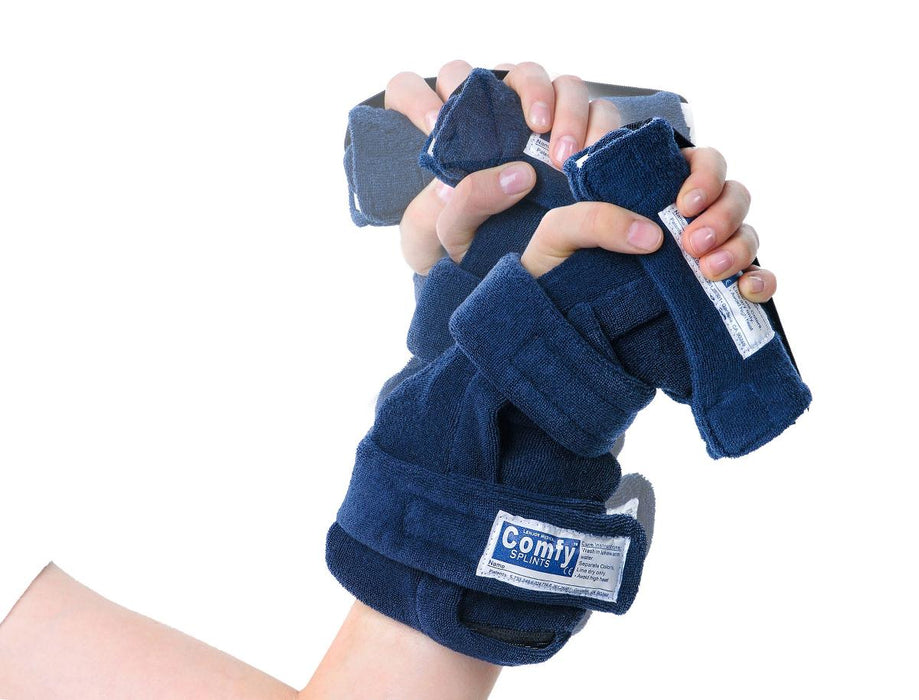 Comfy Splints Comfy Splint Deviation Finger Extender - SPLINT, DVATN, FNGR EXTNDR, ADL, S, NVY, HLINR - DF-101-AS-H