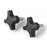Medline Rollator Replacement Parts - Front Wheel Assembly for Freedom Rollator, Green - MDS86825LFWAG