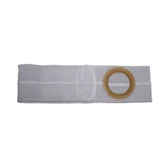 Nu-Hope Laboratories Flat Panel Hernia Belts - Original Flat Panel 4"-Wide Hernia Belt in Cool Comfort Elastic, L, 2-3/4" Opening, Beige - BG2667-A