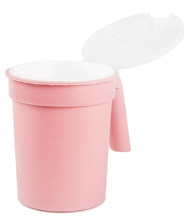 Inteplast Group Bedside Pitchers and Carafes - Foam Liner Water Pitcher, Rose - H238-10