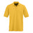 Ultraclub Men's Whisper Pique Polo - Men's Whisper Pique Polo Shirt, 60% Cotton/40% Polyester, Yellow, Size 2XL - 930YLWXXL