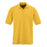 Ultraclub Men's Whisper Pique Polo - Men's Whisper Pique Polo Shirt, 60% Cotton/40% Polyester, Yellow, Size 2XL - 930YLWXXL