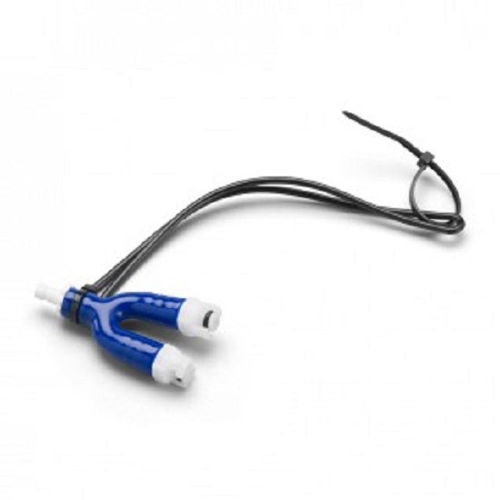 Welch Allyn Double Female Bayonet Tubing Adapters - Tubing Adapter, Single Extension Tube, Double Female, Metal - 9312