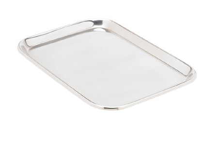 Integra Lifesc Rolled Edge Instrument Trays - Rolled Edge Instrument Tray, 14" x 10" x 5/8" - 3-935