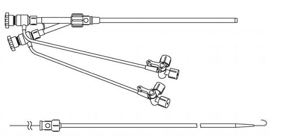 Abbott St. Jude Medical Fast-Cath Duo Hemostasis Introducers - INTRODUCER, FAST CATH, DUO, HEMOSTASIS, 8 FR - 406331