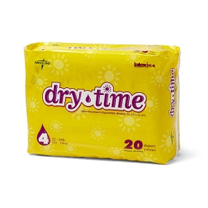 Diapers DryTime Disposable Ba - DryTime Disposable Baby Diapers, Size 4, 22-35 lb. - MSC266044