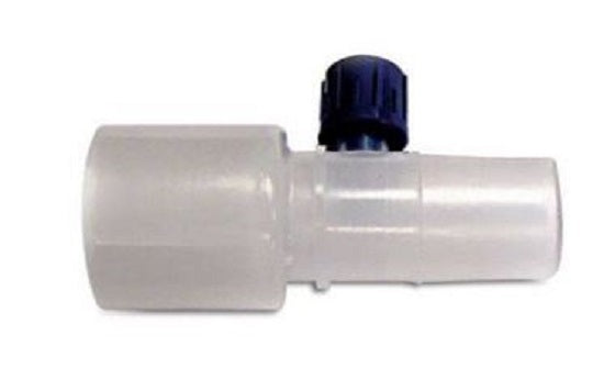Sharn Inc Oxygen Tee Swivel Adapters - Straight Gas Sampling Tee Connector with Cap - CON-7-5122
