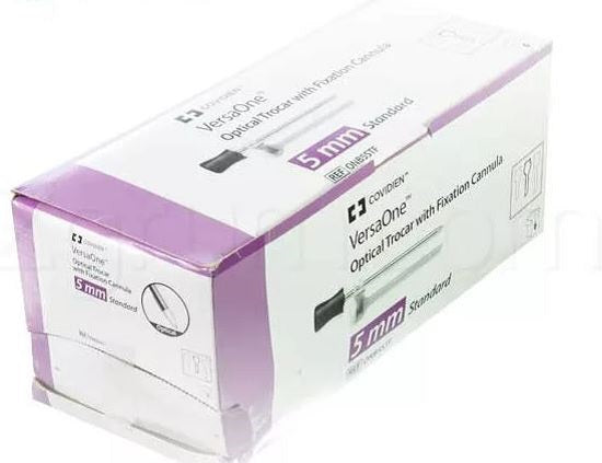 Covidien Versaport Plus Bladeless Cannula - VersaOne Optical Trocar, 5 ...