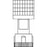 ICU Medical Monitoring Support Devices - Dead-Ender Male Luer Lock Connector - 42411-01