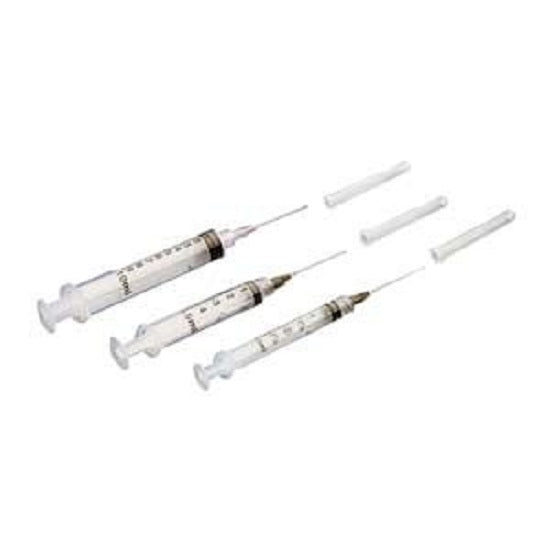 Cardinal Health General-Use Luer-Lock Needle and Syringe - Luer Lock Syringe with Needle, 10 mL, 20G x 1" - SN0102010