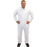 Safety Zone Polypropylene Coverall - Polypropylene Coveralls, Centerline Zipper, White, Size M - DCWH-MD