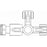ICU Medical IntraLock Stopcock - Intralock Stopcock, 4-Way, Transparent - 42385-01