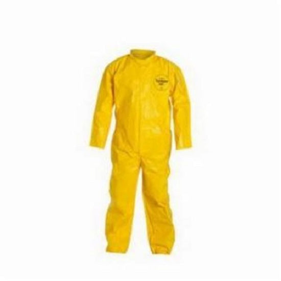 DuPont Tychem 2000 Coveralls - Tychem 2000 Coverall, Yellow, Size 2XL, Bulk Packed - QC120BYL2X001200