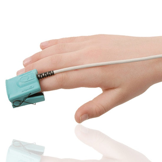 Nonin Medical Finger Clip Oximetry Sensors - Finger Clip Pulse Oximetry Sensor with 3150 USB - 7701-01