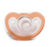 Sandbox Medical JollyPop 3-Month PLUS Pacifiers - Pacifier, Vanilla Scent, Full-Term, Orange - JP1323100